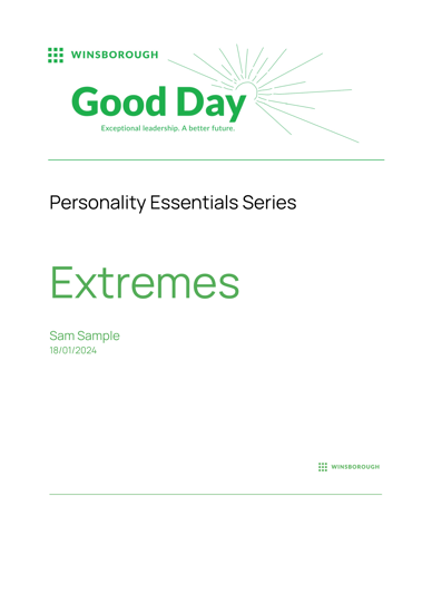Personality Essential Extemes
