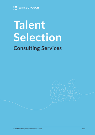 WNZ018 Consulting Service_Talent selection v2