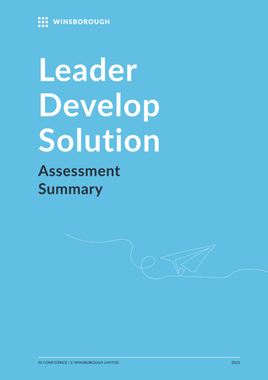 WNZ024 Product Brochures_Leader Develop Solution V3.1